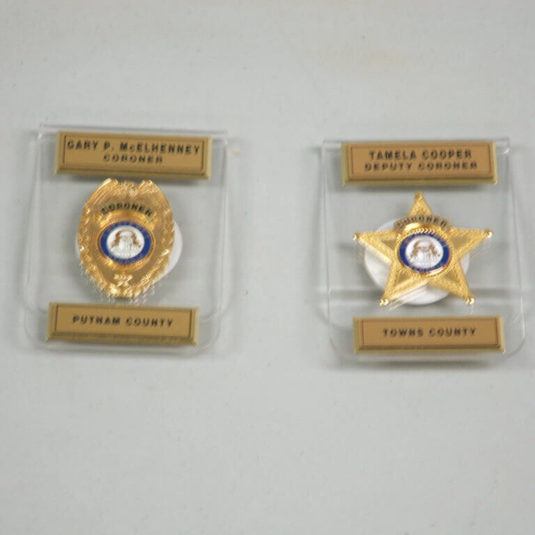 coroner badges