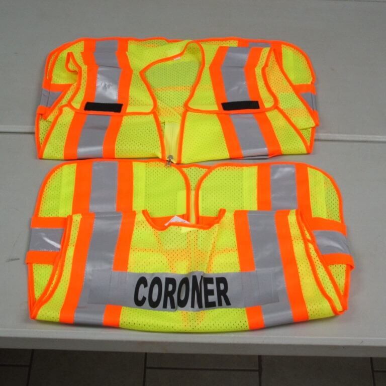 coroner high visibility vest